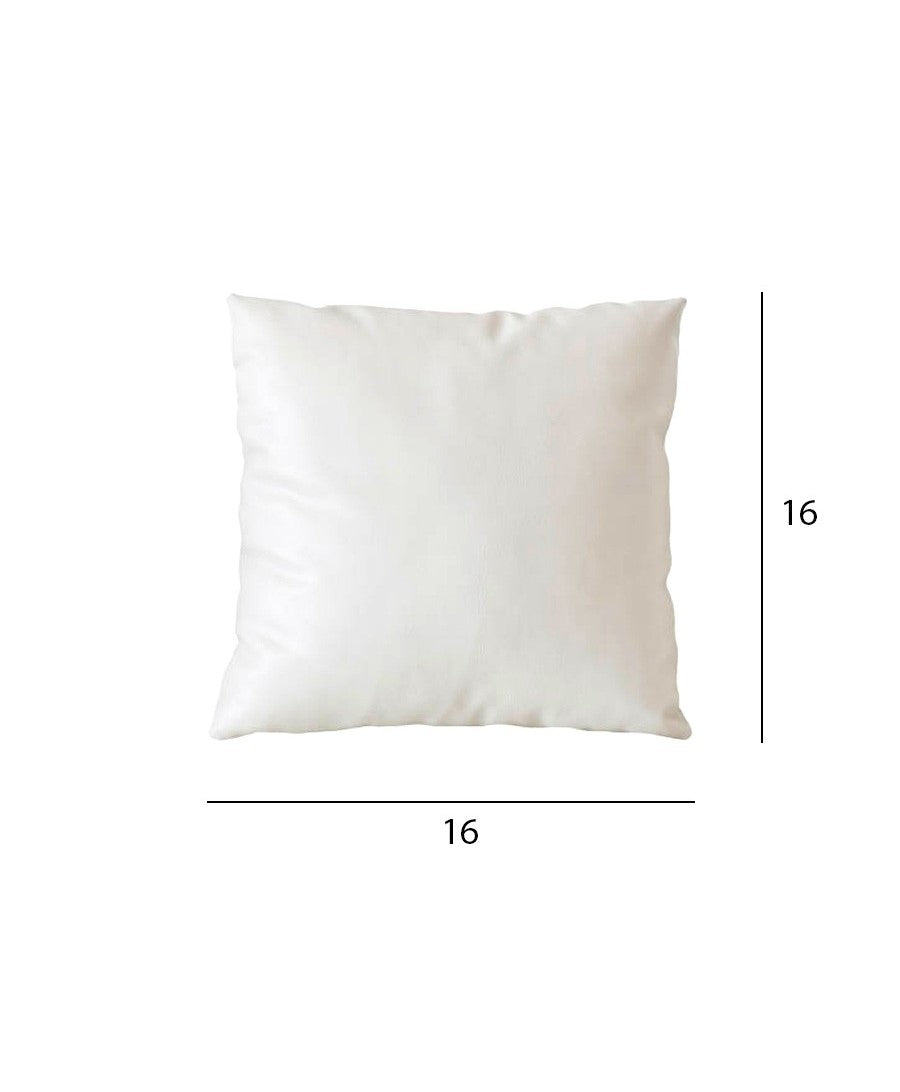 Beige Handloom Square Cushion Cover