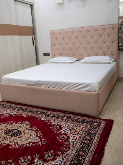 White Solid  100% Cotton Solid Bedsheet With Pillow Covers