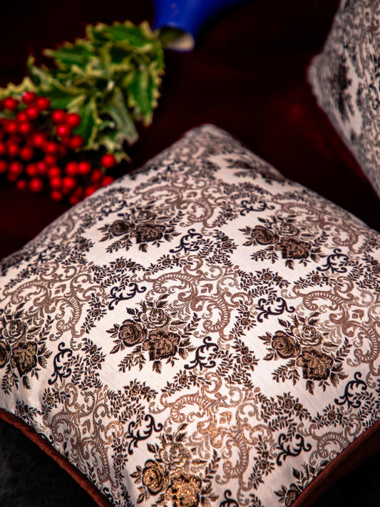 Multi Color Polyester &nbsp;Printed Square Cushion Cover