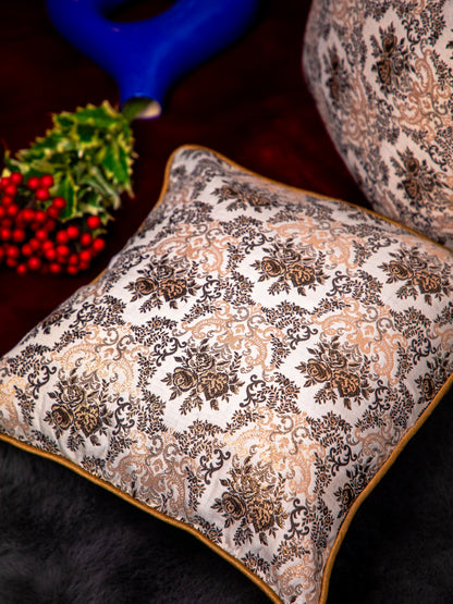 Multi Color Polyester &nbsp;Printed Square Cushion Cover