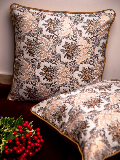 Multi Color Polyester &nbsp;Printed Square Cushion Cover