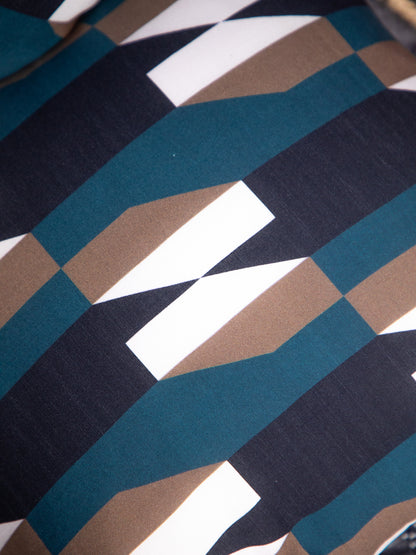 Multi Color Cotton Square Cushion Cover Set Off 2