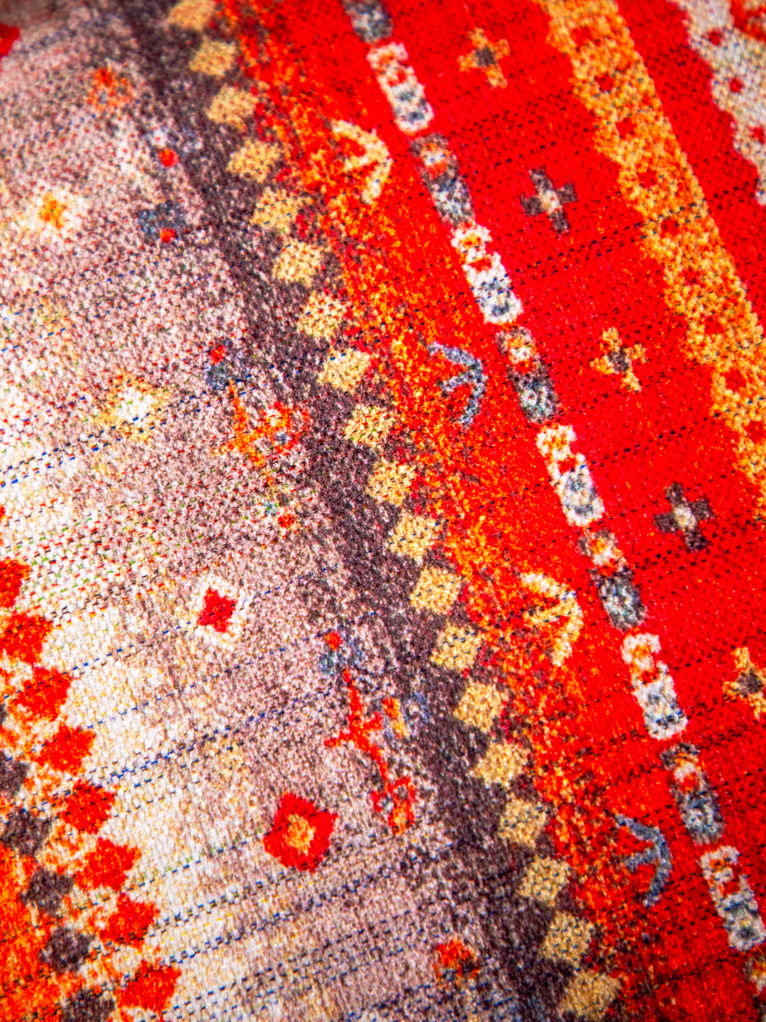 Multicolor Cotton Printed Square Cushion Cover