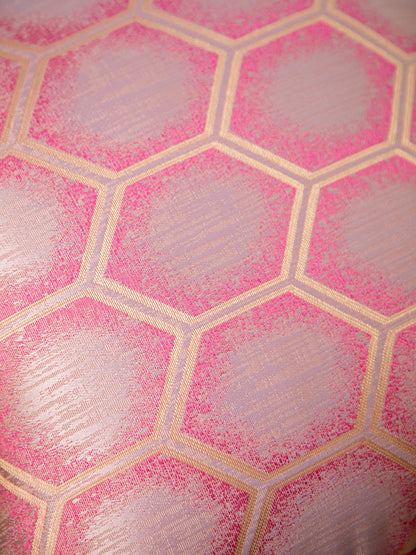 Light Pink Set Of 5 Printed Square Cushion Covers