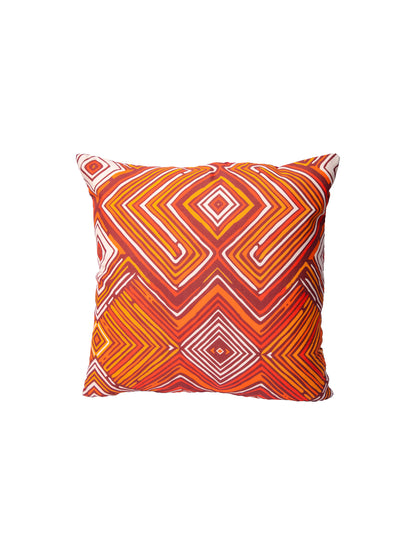 Multicolor Cotton Square Cushion Cover Set Off 2