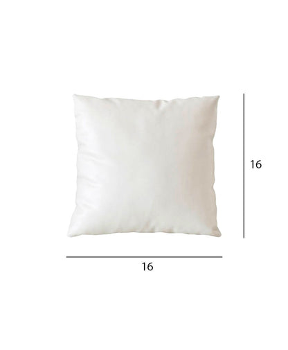 Beige Handloom &nbsp;Square Cushion Cover
