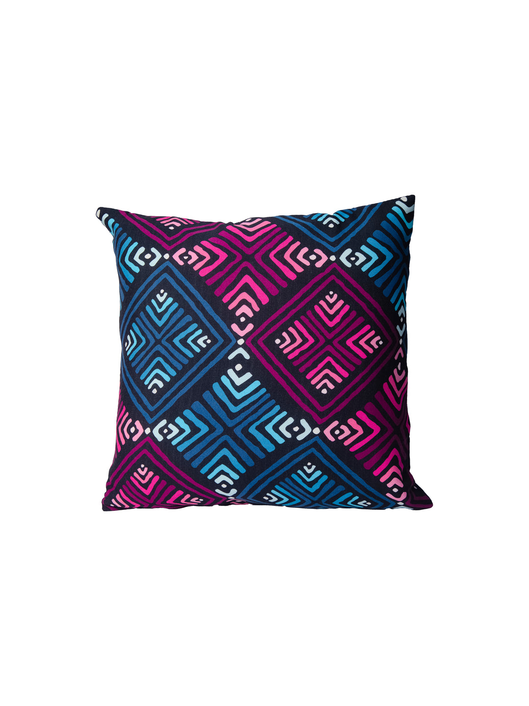 Multi Color Cotton Square Cushion Cover Set Off 2