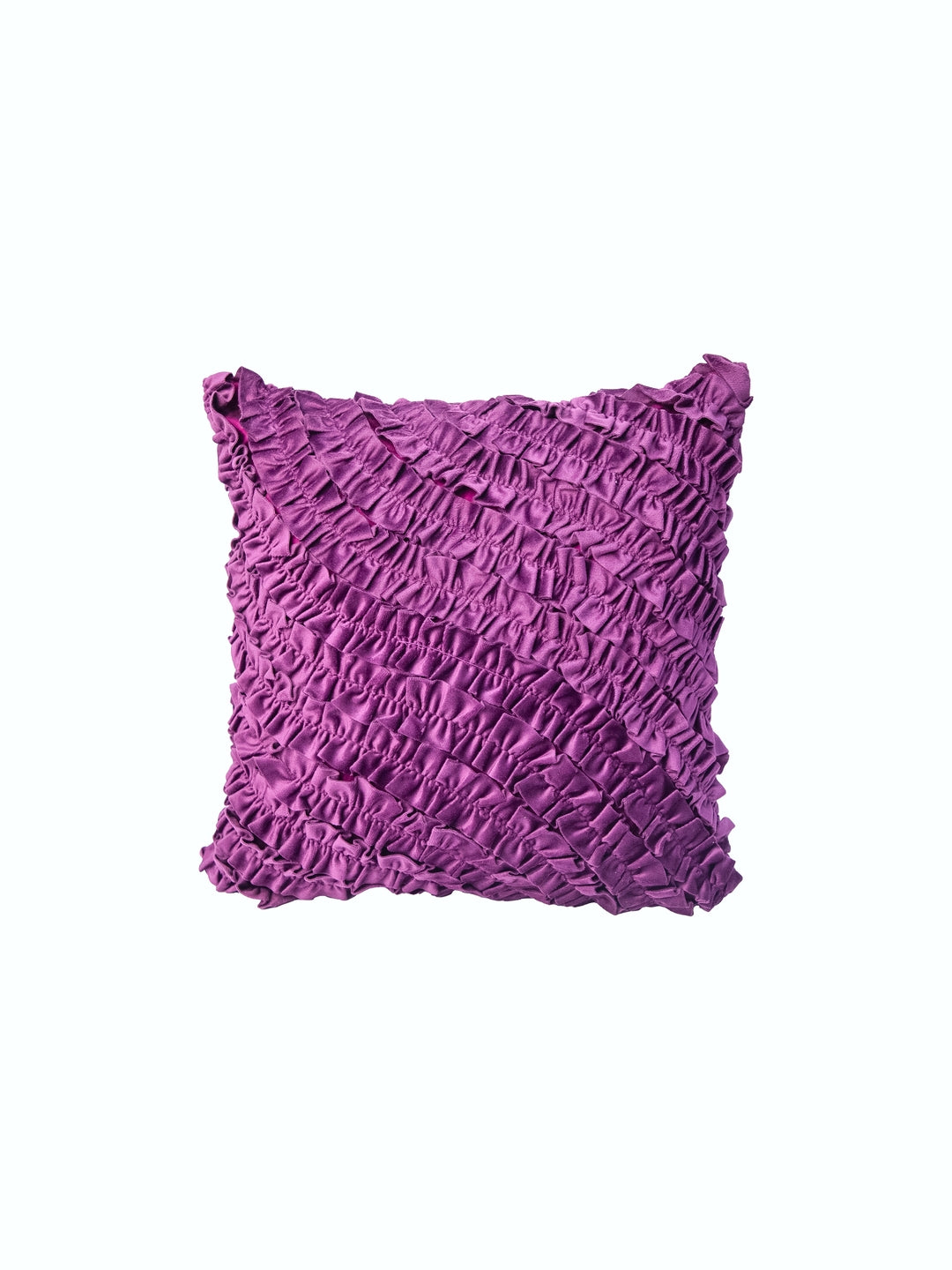 Dark Purple Designer Velvet Square Cushion Cover
