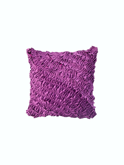 Dark Purple Designer Velvet Square Cushion Cover