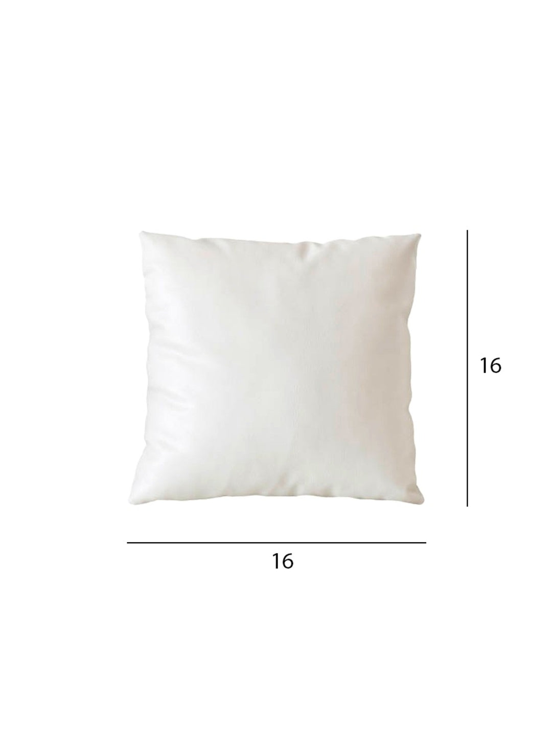 Beige And White Handloom &nbsp;Square Cushion Cover